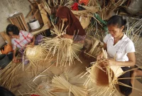 Tradisi Seni Kerajinan Anyaman Bambu Jepang